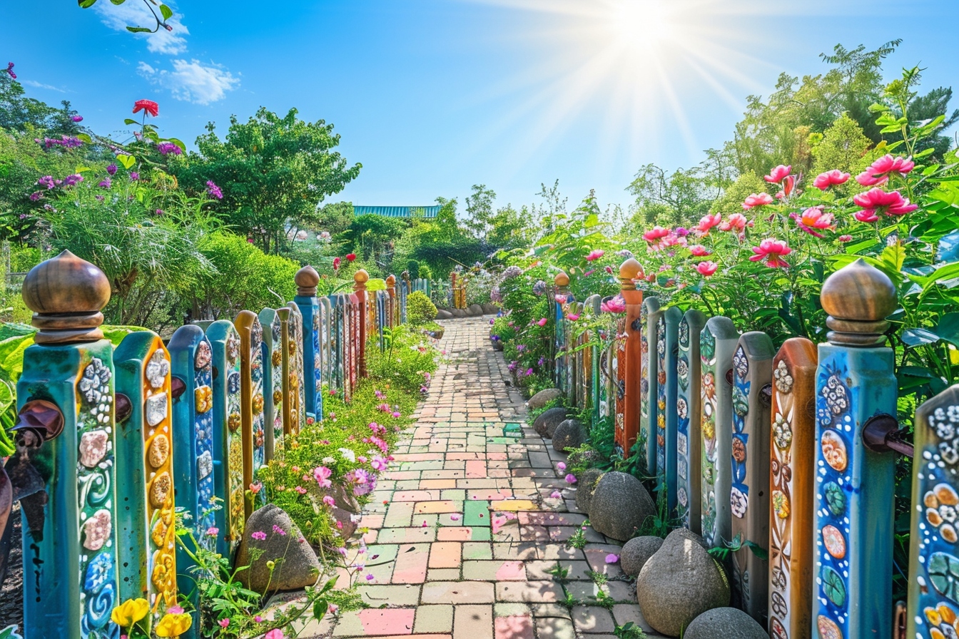 valoriser son jardin grâce à des clôtures originales